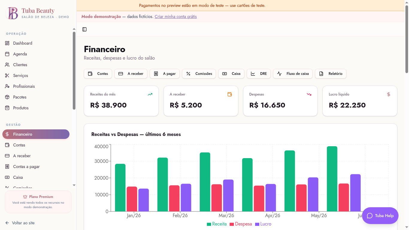 Financeiro claro